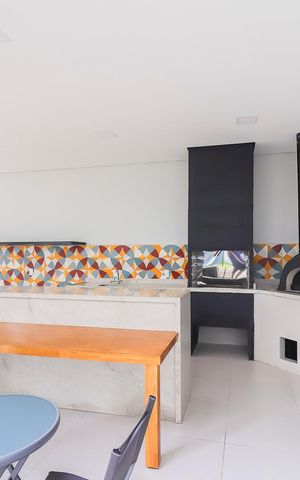 Apartamento para alugar com 32m², 2 quartos e sem vagaÁrea comum - Churrasqueira