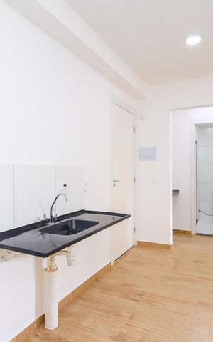 Apartamento para alugar com 32m², 2 quartos e sem vagaCozinha e Área de Serviço