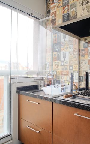 Apartamento à venda com 84m², 2 quartos e 2 vagasVaranda