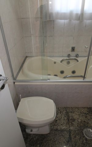 Apartamento para alugar com 115m², 3 quartos e 2 vagasBanheiro 1