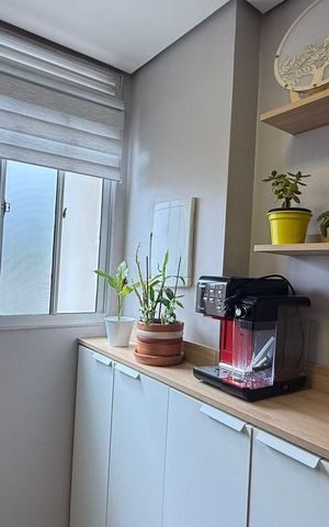 Apartamento à venda com 49m², 2 quartos e 1 vagaCozinha