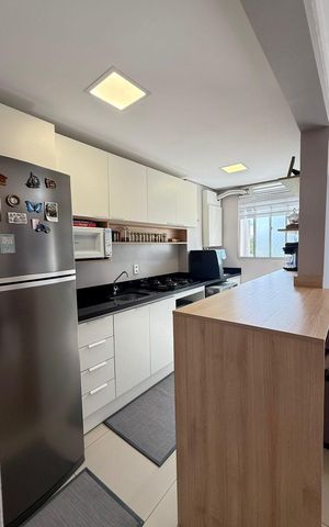 Apartamento à venda com 49m², 2 quartos e 1 vagaCozinha