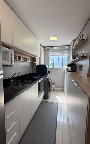 Apartamento à venda com 49m², 2 quartos e 1 vagaCozinha