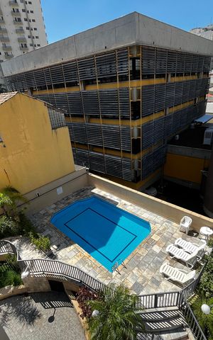 Apartamento à venda com 36m², 1 quarto e 1 vaga Apartamento à venda com 36m², 1 quarto e 1 vagaVaranda da Sala Vista