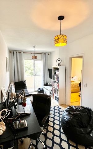 Apartamento à venda com 36m², 1 quarto e 1 vaga Apartamento à venda com 36m², 1 quarto e 1 vagaSala
