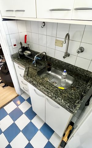 Apartamento à venda com 36m², 1 quarto e 1 vaga Apartamento à venda com 36m², 1 quarto e 1 vagaCozinha