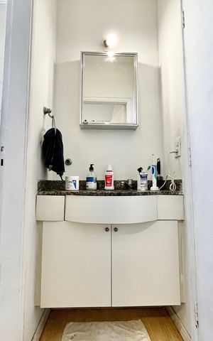 Apartamento à venda com 36m², 1 quarto e 1 vaga Apartamento à venda com 36m², 1 quarto e 1 vagaBanheiro da Suíte