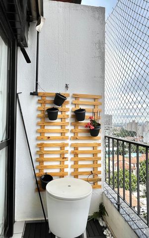 Apartamento à venda com 70m², 3 quartos e 2 vagas Apartamento à venda com 70m², 3 quartos e 2 vagasVaranda