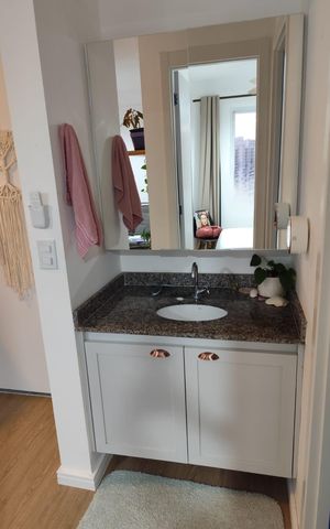 Apartamento para alugar com 36m², 2 quartos e sem vaga Apartamento para alugar com 36m², 2 quartos e sem vagaBanheiro