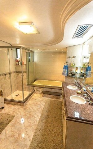 Apartamento para alugar com 239m², 3 quartos e 3 vagas Apartamento para alugar com 239m², 3 quartos e 3 vagasBanheiro 1