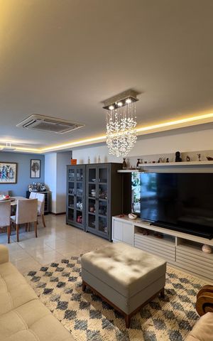 Apartamento à venda com 157m², 4 quartos e 3 vagas Apartamento à venda com 157m², 4 quartos e 3 vagasSala