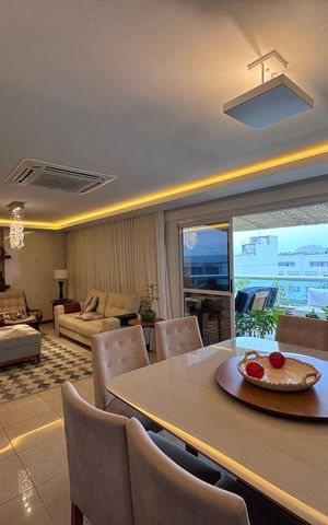 Apartamento à venda com 157m², 4 quartos e 3 vagas Apartamento à venda com 157m², 4 quartos e 3 vagasSala