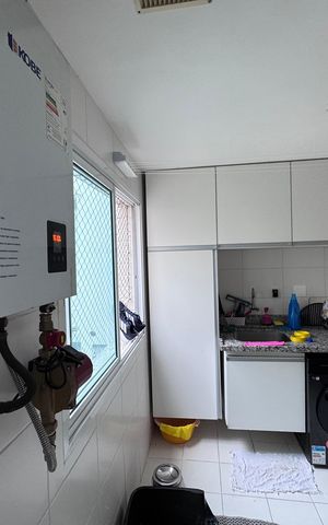 Apartamento à venda com 157m², 4 quartos e 3 vagas Apartamento à venda com 157m², 4 quartos e 3 vagasCozinha e Área de Serviço