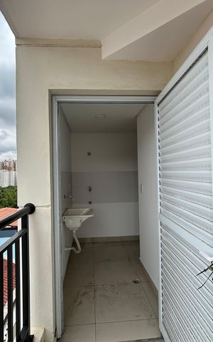 Apartamento à venda com 39m², 1 quarto e sem vaga Apartamento à venda com 39m², 1 quarto e sem vagaVaranda