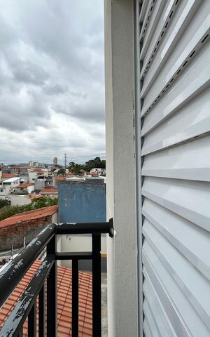 Apartamento à venda com 40m², 2 quartos e sem vagaVaranda do Quarto 2