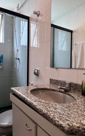 Apartamento à venda com 170m², 3 quartos e 2 vagasbanho