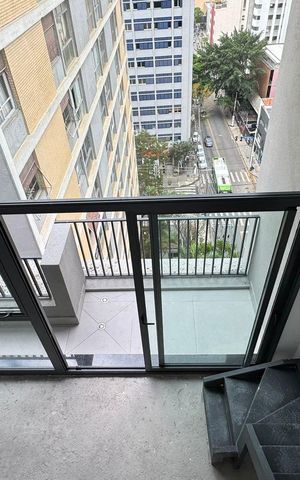 Studio à venda com 29m², 1 quarto e sem vaga Studio à venda com 29m², 1 quarto e sem vagaSala
