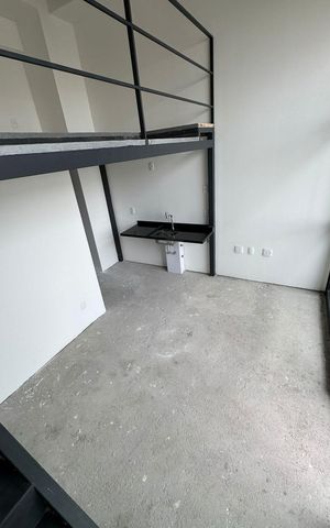 Studio à venda com 29m², 1 quarto e sem vaga Studio à venda com 29m², 1 quarto e sem vagaSala
