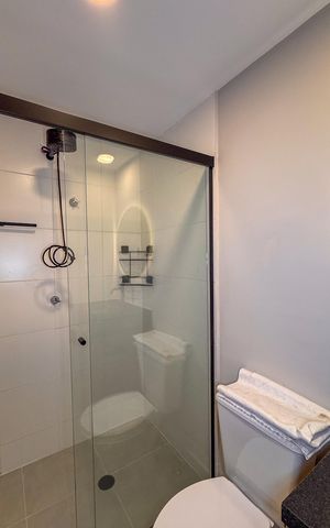 Studio à venda com 26m², 1 quarto e sem vaga Studio à venda com 26m², 1 quarto e sem vagaBanheiro