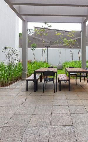 Studio à venda com 26m², 1 quarto e sem vaga Studio à venda com 26m², 1 quarto e sem vagaÁrea comum - Churrasqueira