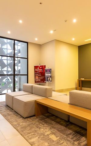 Studio à venda com 26m², 1 quarto e sem vaga Studio à venda com 26m², 1 quarto e sem vagaHall de entrada