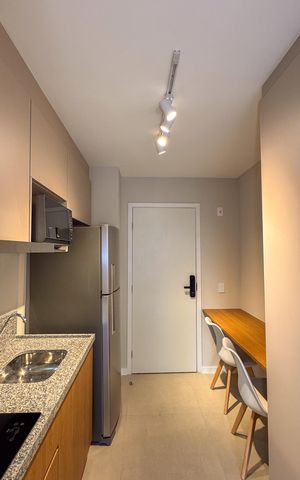 Studio à venda com 26m², 1 quarto e sem vaga Studio à venda com 26m², 1 quarto e sem vagaCozinha