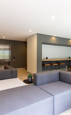 Studio à venda com 26m², 1 quarto e sem vaga Studio à venda com 26m², 1 quarto e sem vagaSalão de Festas