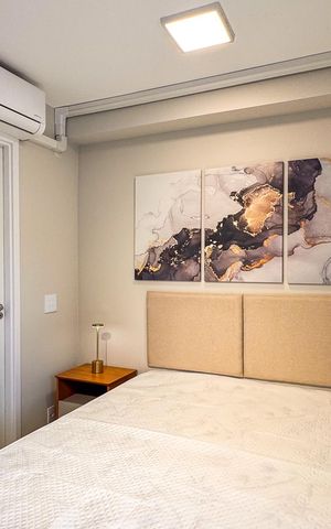 Studio à venda com 26m², 1 quarto e sem vaga Studio à venda com 26m², 1 quarto e sem vagaEstúdio