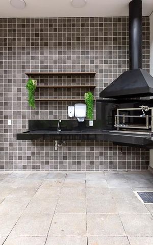 Studio à venda com 26m², 1 quarto e sem vaga Studio à venda com 26m², 1 quarto e sem vagaChurrasqueira