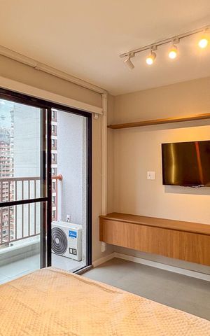 Studio à venda com 26m², 1 quarto e sem vaga Studio à venda com 26m², 1 quarto e sem vagaEstúdio
