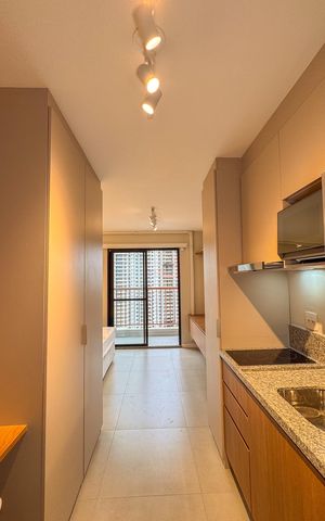 Studio à venda com 26m², 1 quarto e sem vaga Studio à venda com 26m², 1 quarto e sem vagaCozinha