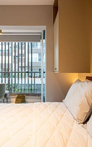 Studio à venda com 35m², 1 quarto e sem vaga