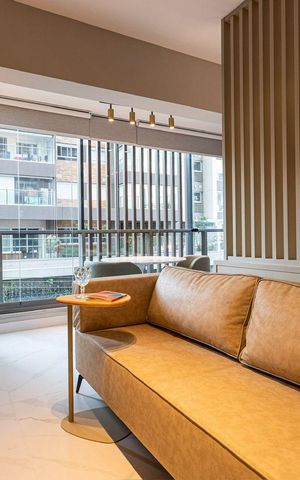 Studio à venda com 35m², 1 quarto e sem vaga