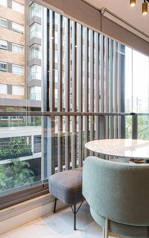Studio à venda com 35m², 1 quarto e sem vaga