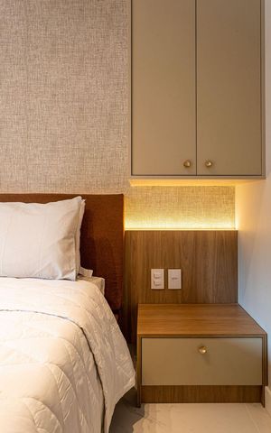 Studio à venda com 35m², 1 quarto e sem vaga