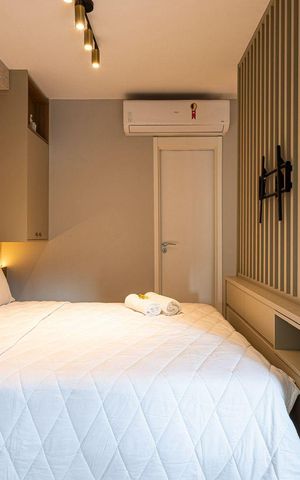 Studio à venda com 35m², 1 quarto e sem vaga