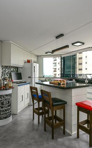 Apartamento para alugar com 97m², 1 quarto e 2 vagasCozinha