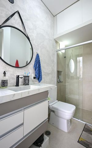 Apartamento para alugar com 97m², 1 quarto e 2 vagasBanheiro