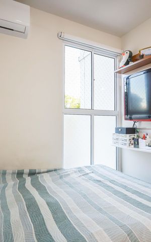 Apartamento à venda com 55m², 2 quartos e 1 vagaQuarto 2