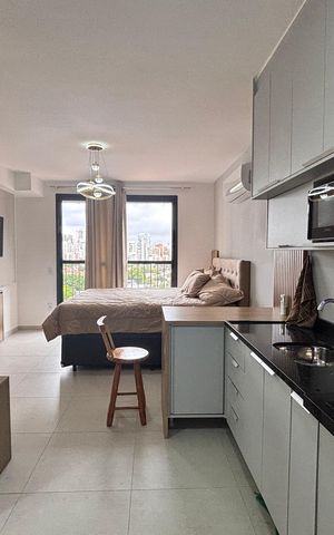 Studio para alugar com 25m², 1 quarto e sem vaga Studio para alugar com 25m², 1 quarto e sem vagaStudio