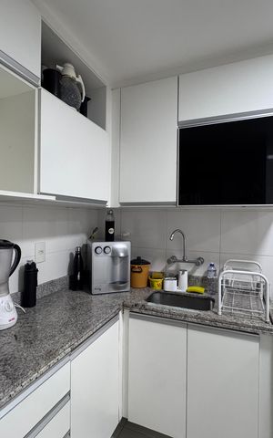 Apartamento à venda com 112m², 3 quartos e 1 vaga Apartamento à venda com 112m², 3 quartos e 1 vagaCozinha e Área de Serviço