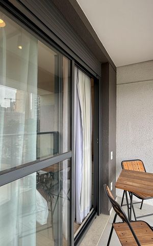 Studio para alugar com 26m², 0 quarto e sem vaga Studio para alugar com 26m², 0 quarto e sem vagaSacada
