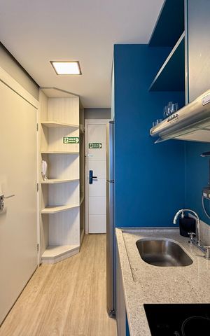 Studio para alugar com 26m², 0 quarto e sem vaga Studio para alugar com 26m², 0 quarto e sem vagaCozinha