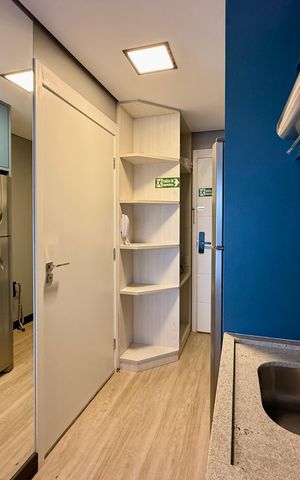 Studio para alugar com 26m², 0 quarto e sem vaga Studio para alugar com 26m², 0 quarto e sem vagaCozinha