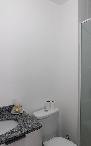 Apartamento para alugar com 29m², 1 quarto e sem vagaBanheiro do Quarto 1