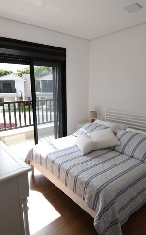 Casa de condomínio à venda com 138m², 3 quartos e 2 vagasSuíte 1