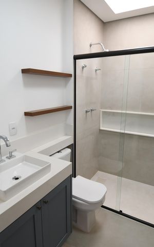 Casa de condomínio à venda com 138m², 3 quartos e 2 vagasBanheiro Suíte 2