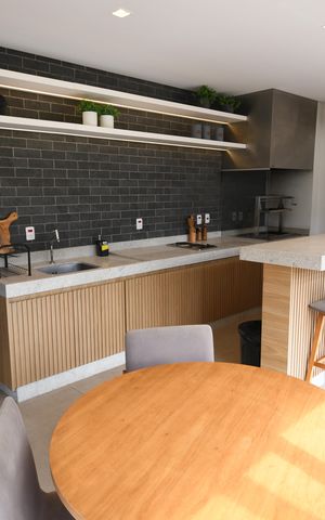 Casa de condomínio à venda com 138m², 3 quartos e 2 vagasÁrea comum - Churrasqueira