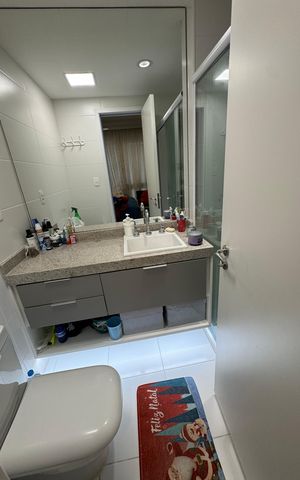 Apartamento à venda com 114m², 2 quartos e 1 vaga Apartamento à venda com 114m², 2 quartos e 1 vagaBanheiro