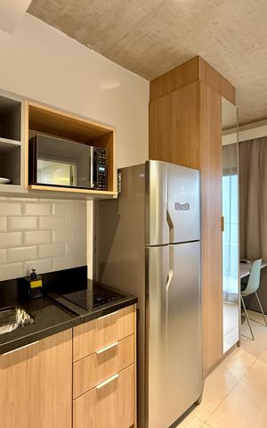 Studio à venda com 24m², 0 quarto e sem vaga Studio à venda com 24m², 0 quarto e sem vagaCozinha